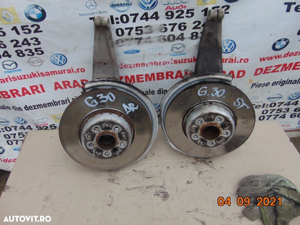 Disc frana BMW seria 5 G30 G31 discuri frana fata spate - 1