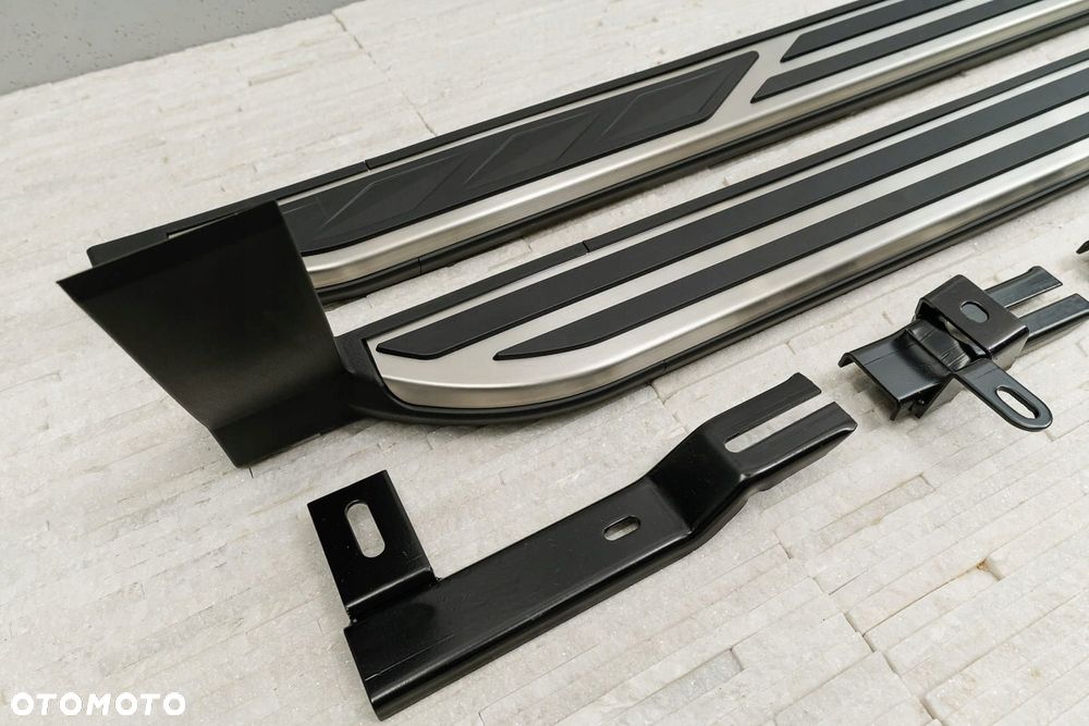 skoda karoq 2017+ stopnie boczne progi samochodowe + śruby - 12