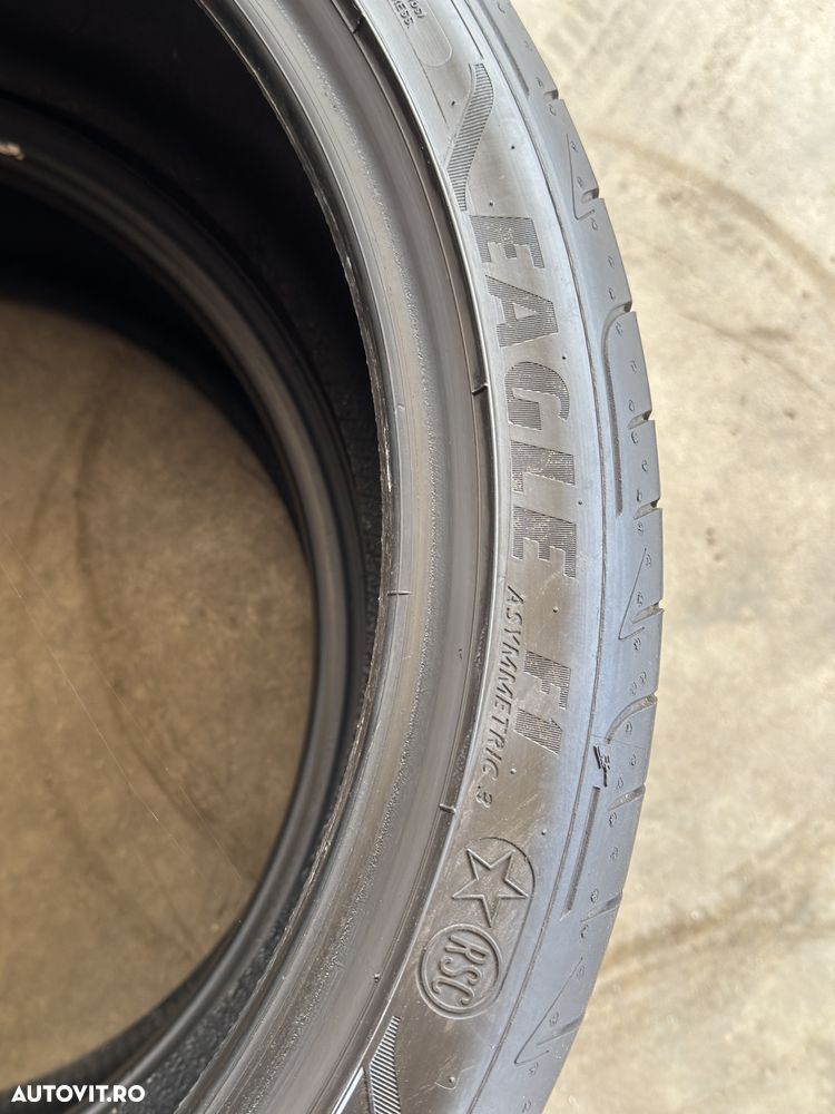 Vând 2 anvelope 225/40/20 goodyear de vară ca noi - 6