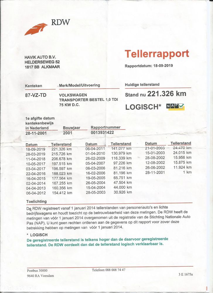 Volkswagen TRANSPORTER - 27