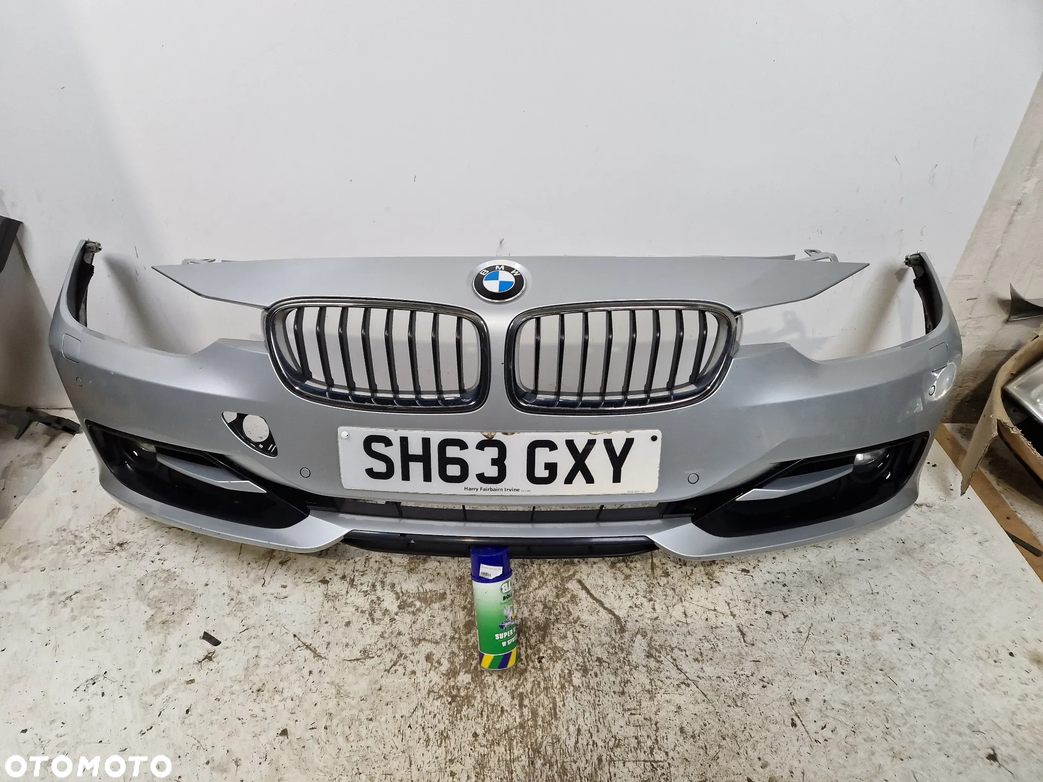 BMW3 F30 sport zderzak przedni PDC spryskiwacze. - 6