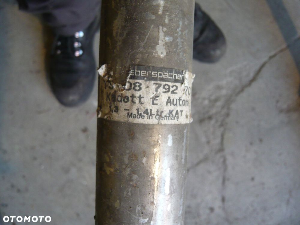 rura układu wydechowego środkowa opel kadett e - 2