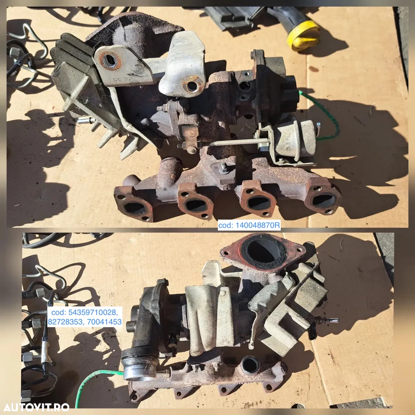 Anexe motor renault clio 1,5dci 2012 ECU calculator modul motor pompa vacuum alternator compresor turbo rampa injectoare pompa inalta presiune electromotor egr racitor gaze - 4