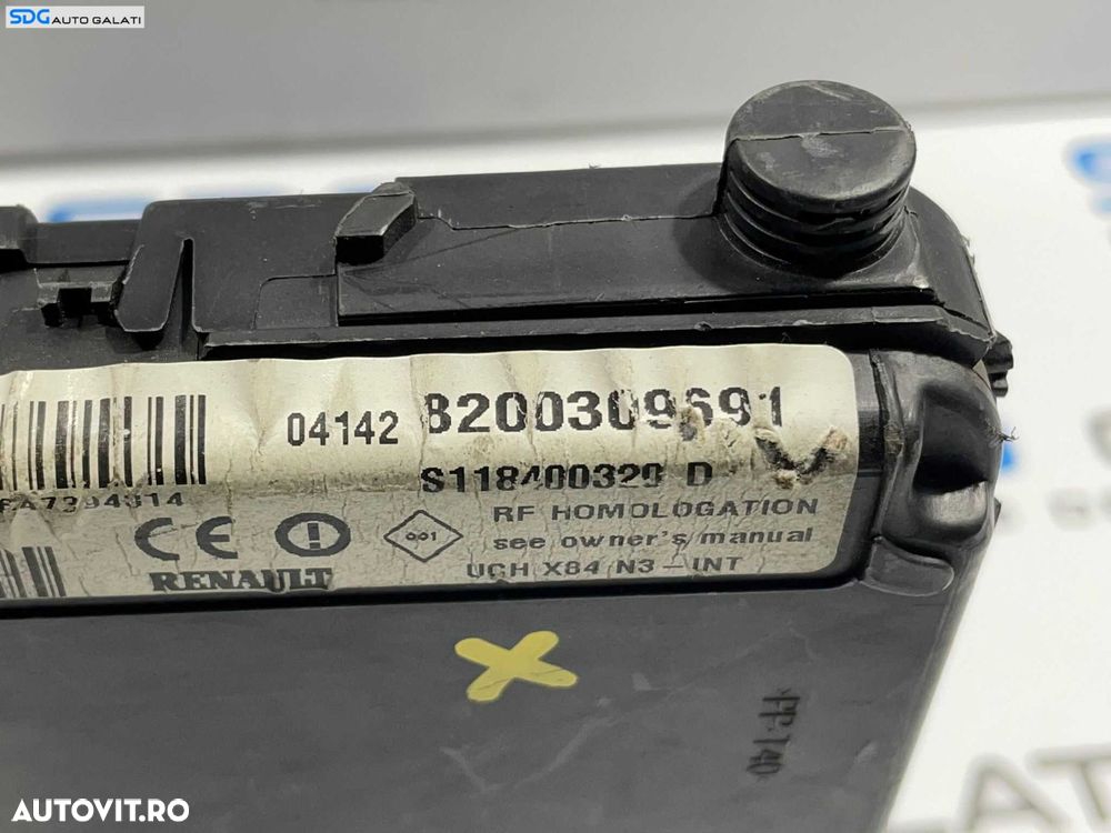 Unitate Modul Calculator Confort Comfort UCH Renault Scenic 2 2003 - 2009 Cod 8200309691 S118400320D [L3750] - 3