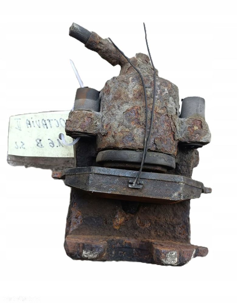 SKODA OCTAVIA II 04-13 r. 1,6 B ZACISK HAMULCOWY LEWY PRZÓD + - 3