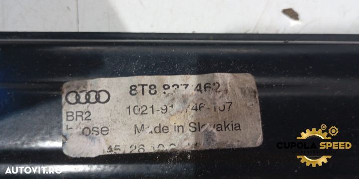 Macara geam electric dreapta fata 8T8837462 Audi A5 8T [2007 - 2011] - 2