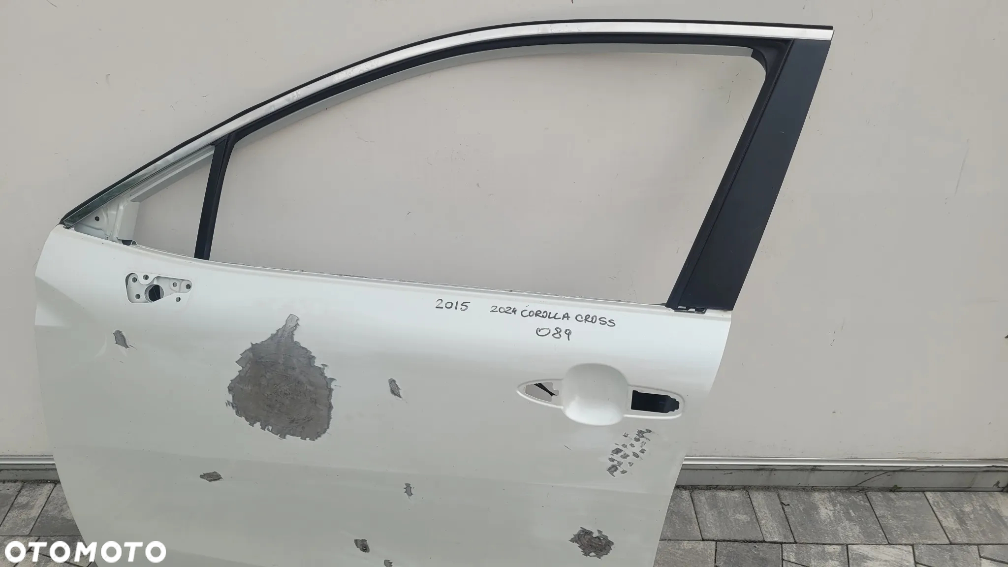 DRZWI LEWE PRZÓD COROLLA CROSS 089 WHITE PEARL - 3