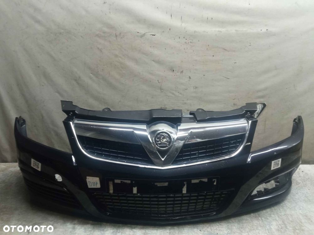 @ ZDERZAK PRZÓD PRZEDNI OPEL VECTRA C LIFT FL Z20R CZARNY HALOGENY - 1