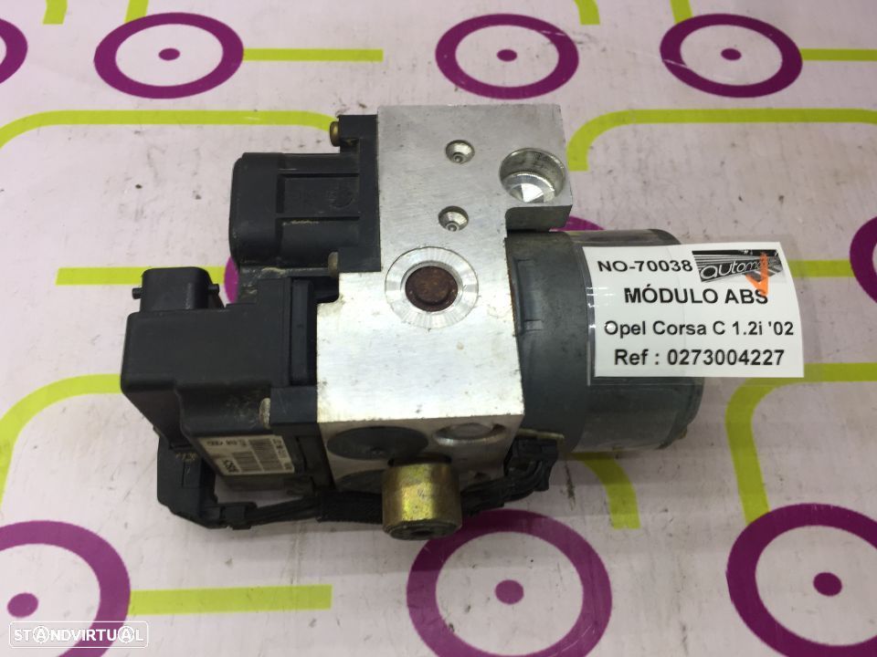 Módulo ABS Opel Corsa C 1.2i 75Cv de 2002 - Ref: 0273004227 - NO70038 - 1