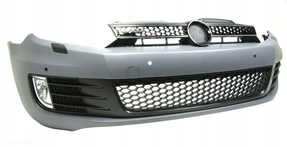 Zderzak przedni VW Golf 6 GTD Sprysk. / Pdc-4 Kompletny - 2