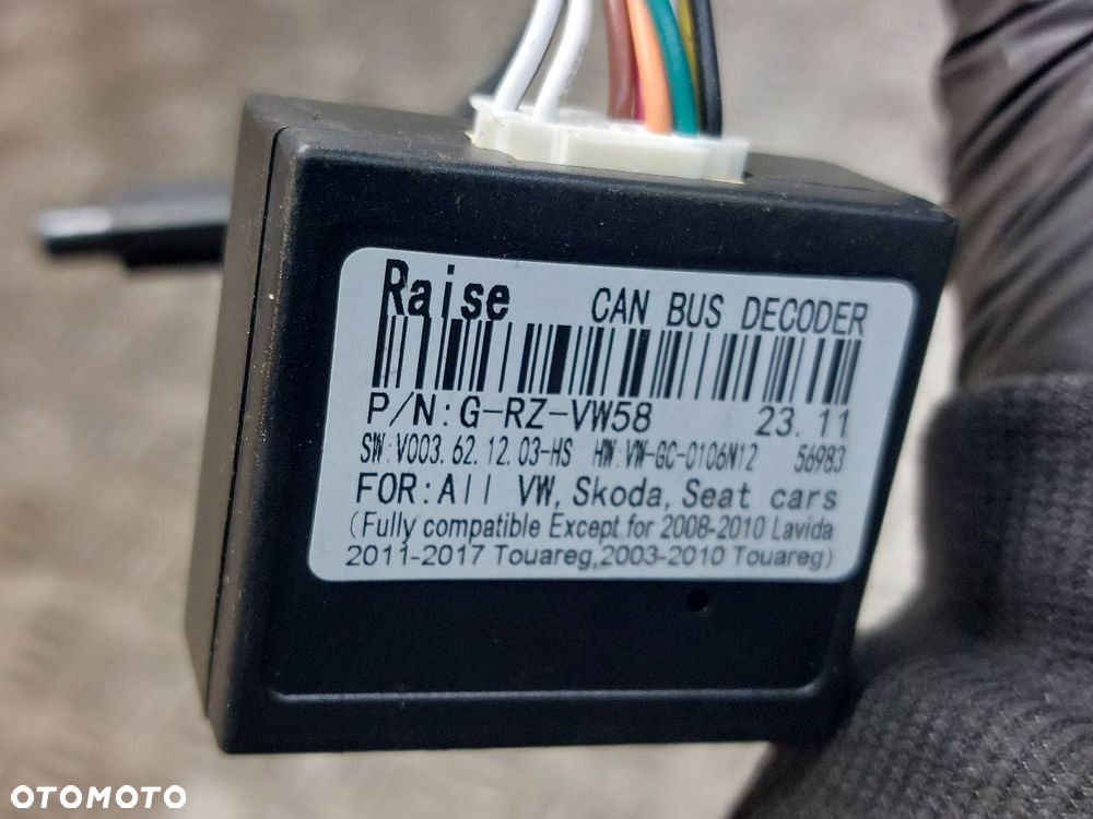 RADIO ODTWARZACZ  =VOLKSWAGEN PASSAT B6 ANDROID 2 DIN 3C0858069M - 6