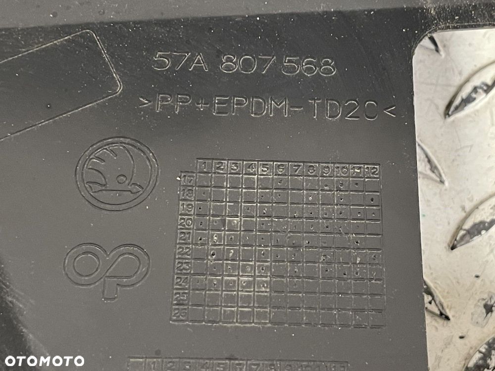 ZDERZAK SPOILER TYLNY TYŁ SKODA KAROQ LIFT 22-24 57A807568 57A - 12