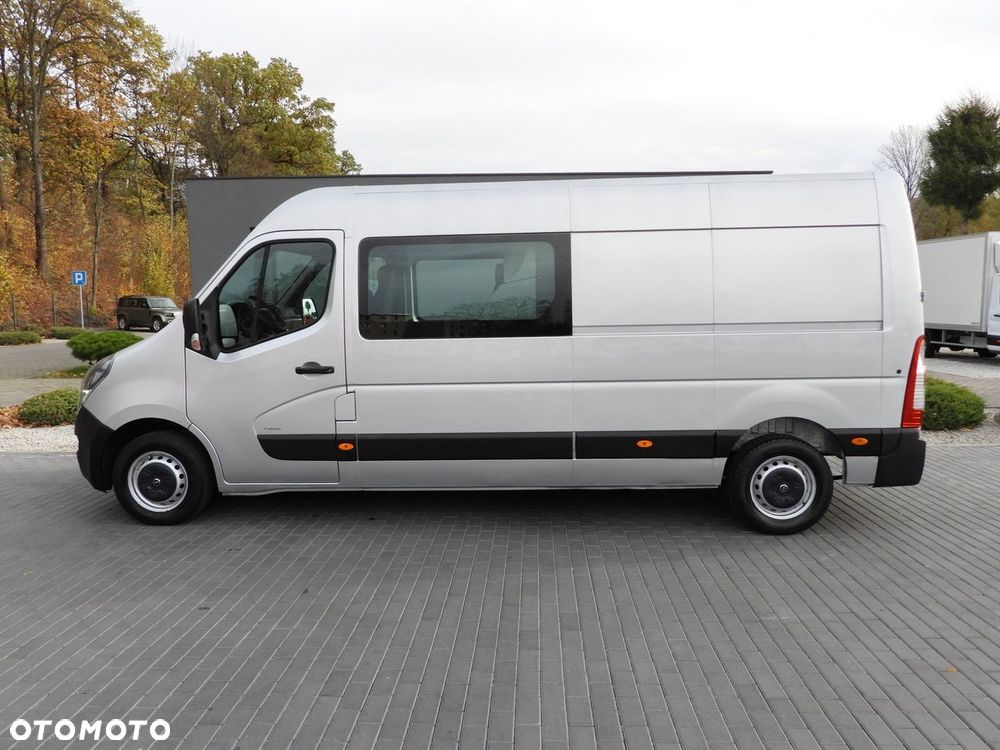 Opel MOVANO FURGON BRYGADÓWKA 7 MIEJSC TEMPOMAT LEDY KLIMATYZACJA  180KM - 10