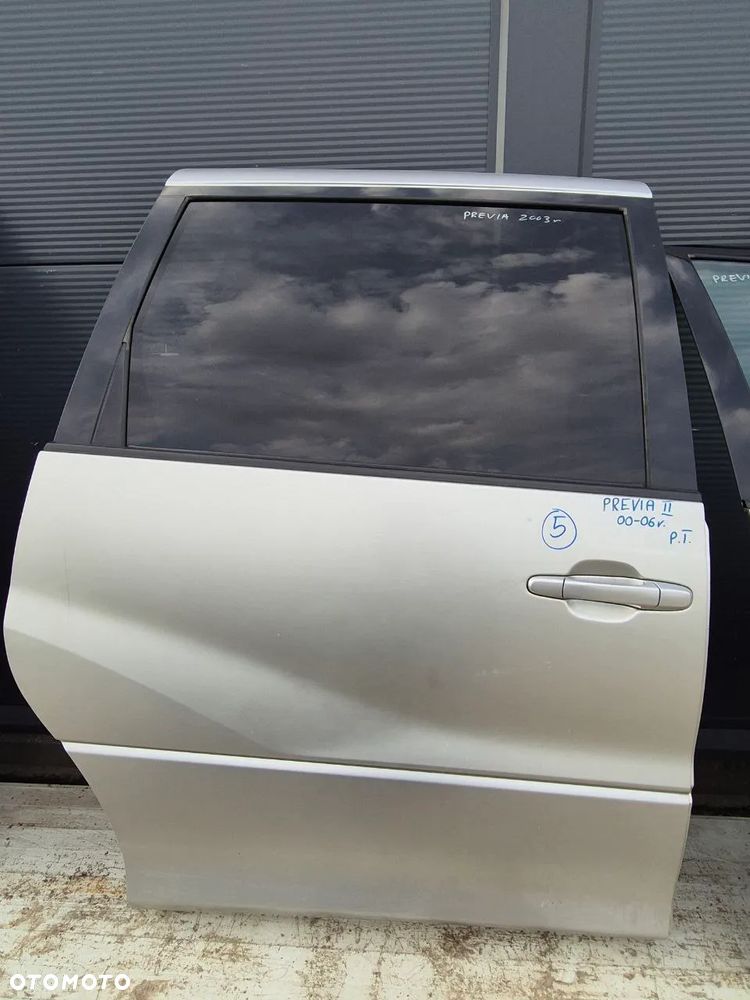 PREVIA II DRZWI BŁOTNIK KLAPA ZDERZAK SZYBA FOTEL CHŁODNICA WODY WZMOCNIENIE WENTYLATOR CHŁODNICY - 7