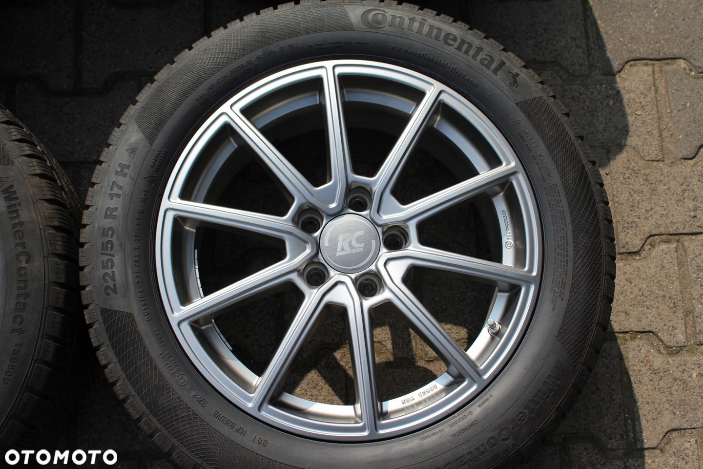 RC DESIGN 17cali 5x112 ET40 7,5J AUDI SKODA VW MERCEDES - 4