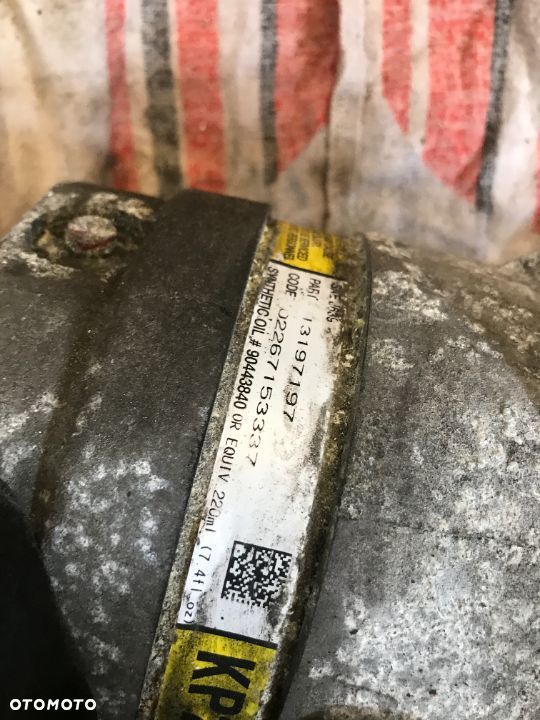 sprężarka klimatyzacji signum opel vectra c 1.9 13197197 - 4