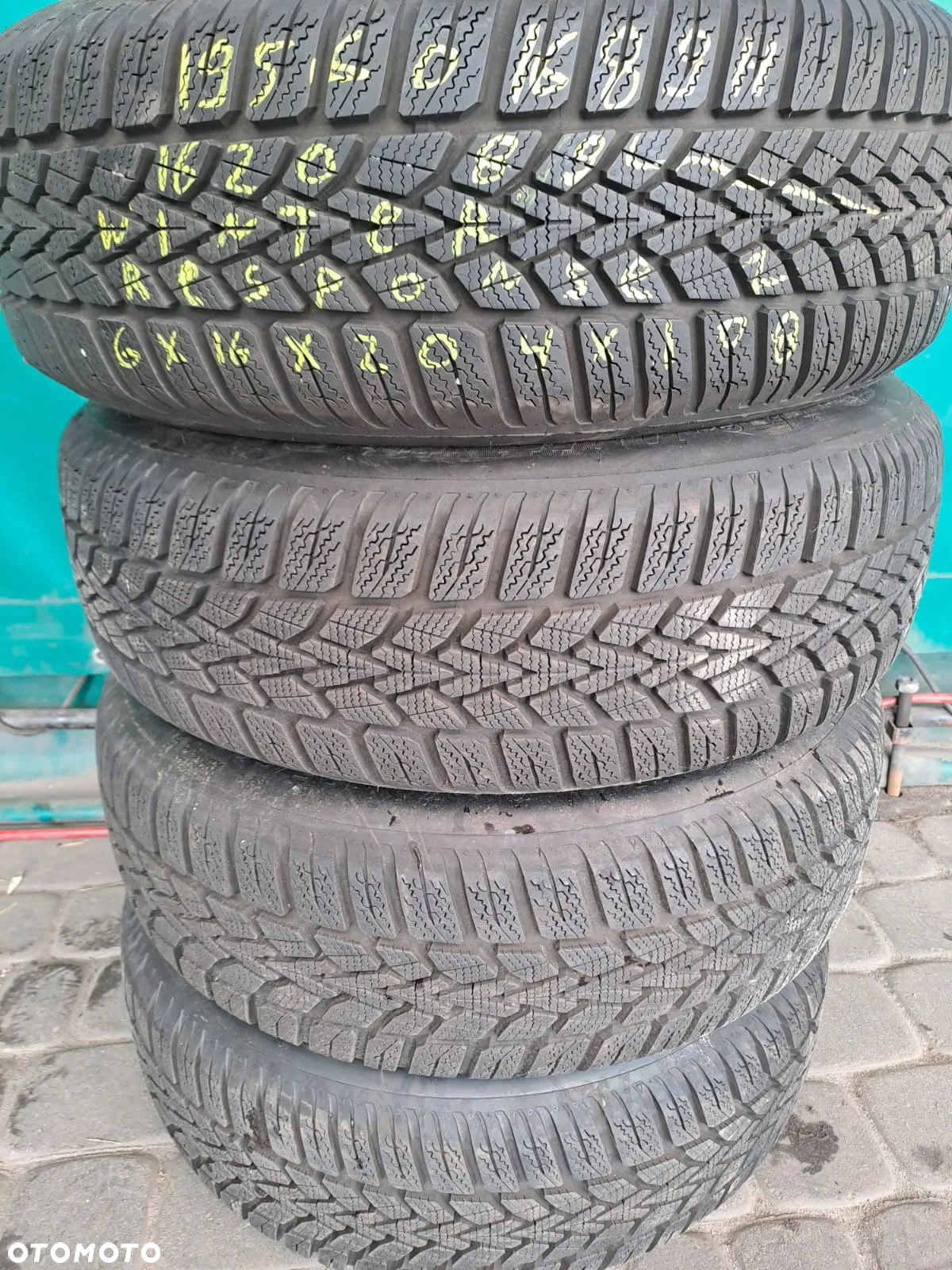 Koła zimowe Peugeot 2008 - 195/60R16 8-9mm DUNLOP - 5
