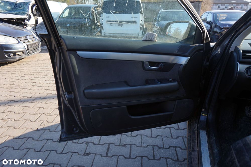 DRZWI PRZEDNIE LEWE A4 B7 KOMBI LZ9Y  CZARNY AUDI 2004-2008 - 11