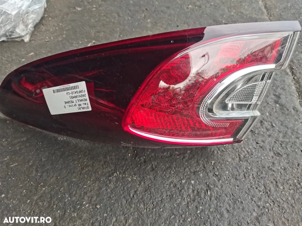 Stop dreapta aripa, 265500010R, Renault Megane 3 - 1