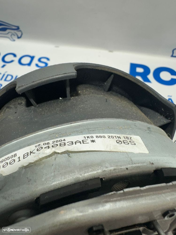 .Airbag Volante Guiador Original VW Volkswagen Golf 5 MK5 1K0880201N 2003 - 2011 - 8