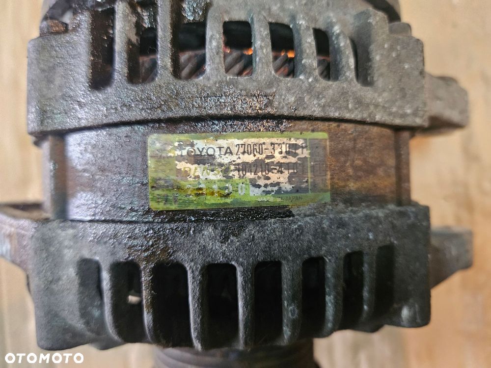 toyota auris i corolla e15 e12 yaris ii 1.4 d4d alternator - 2