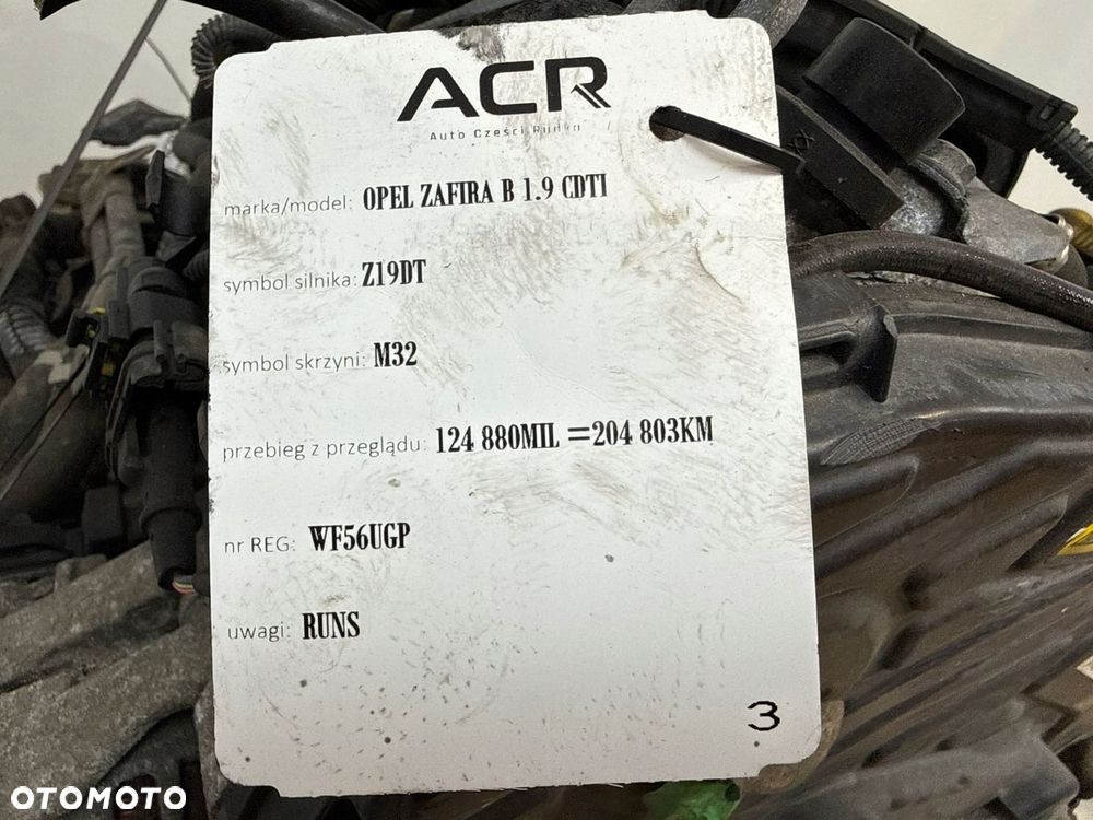 SILNIK Z19DT Saab 93 9-3 II 1.9 TiD 120KM diesel kompletny 204 803km - 14