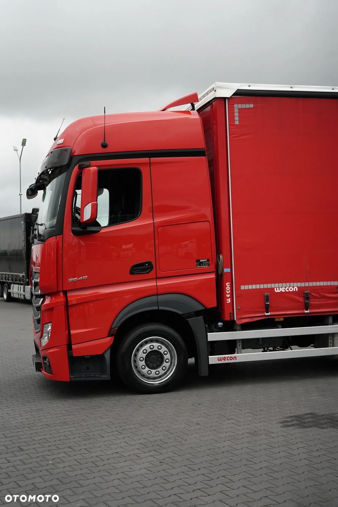 Mercedes-Benz ACTROS / 2548 / ACC / E 6 / ZESTAW PRZEJAZDOWY 120 M3 / OŚ SKRĘTNA - 28
