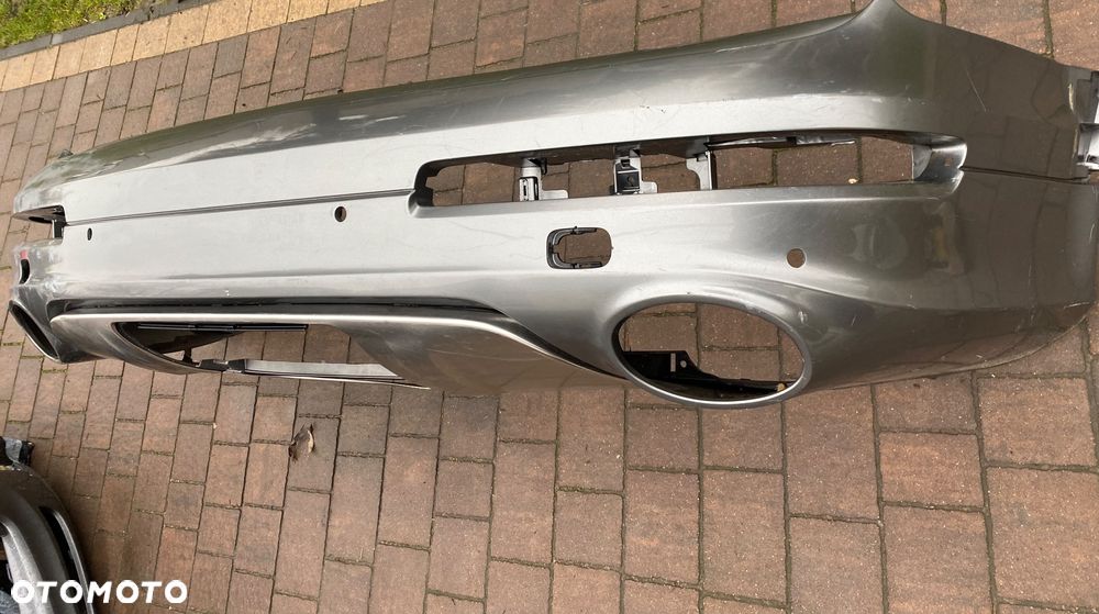 AUDI Q7 4L V12 ZDERZAK TYL LZ7G ORG - 1