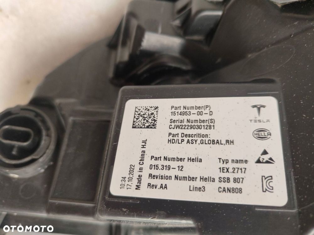 tesla model 3 lift full led przód strona prawa 1514953-00-d - 9