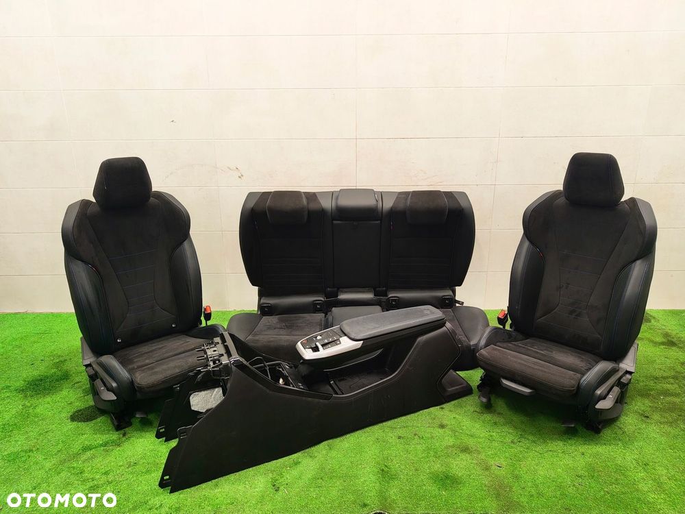 BMW 2 U06 ŚRODEK FOTELE KANAPA TUNEL BOCZKI TAPICERKA M-PAKIET - 1