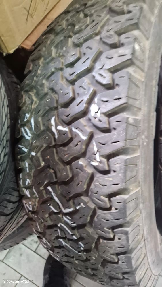2 PNEUS 245/75/16 BFGOODRICH 120/116S  ALL TERRAIN COM MAIS DE 90% DE PISO - 3