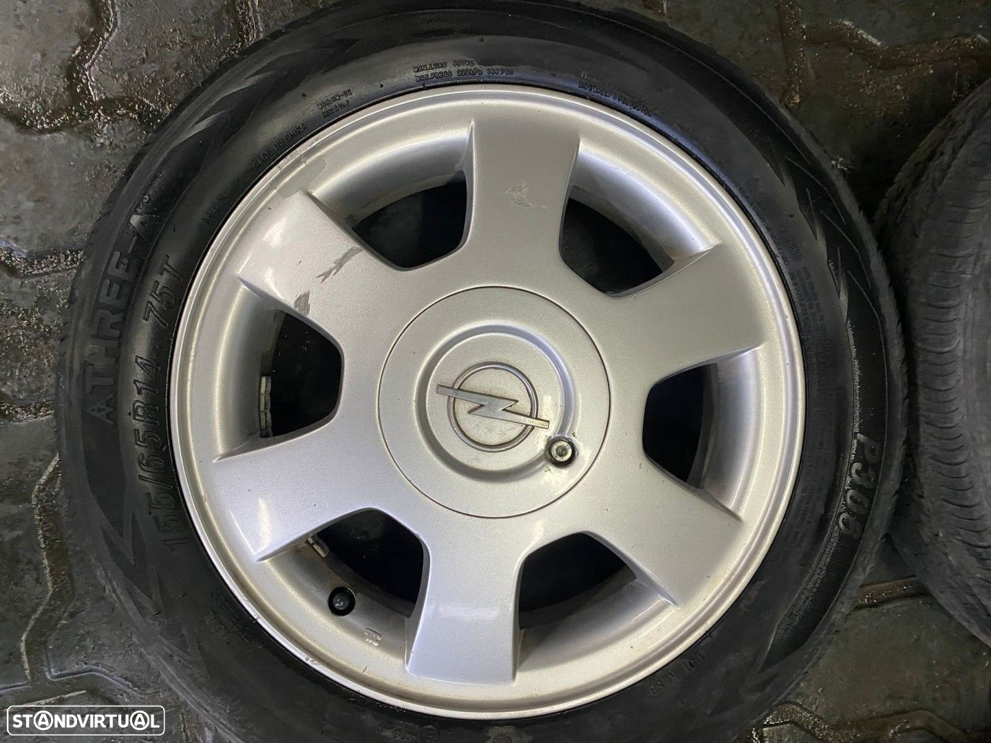 Jantes Opel R14 furação 4X100 - 3