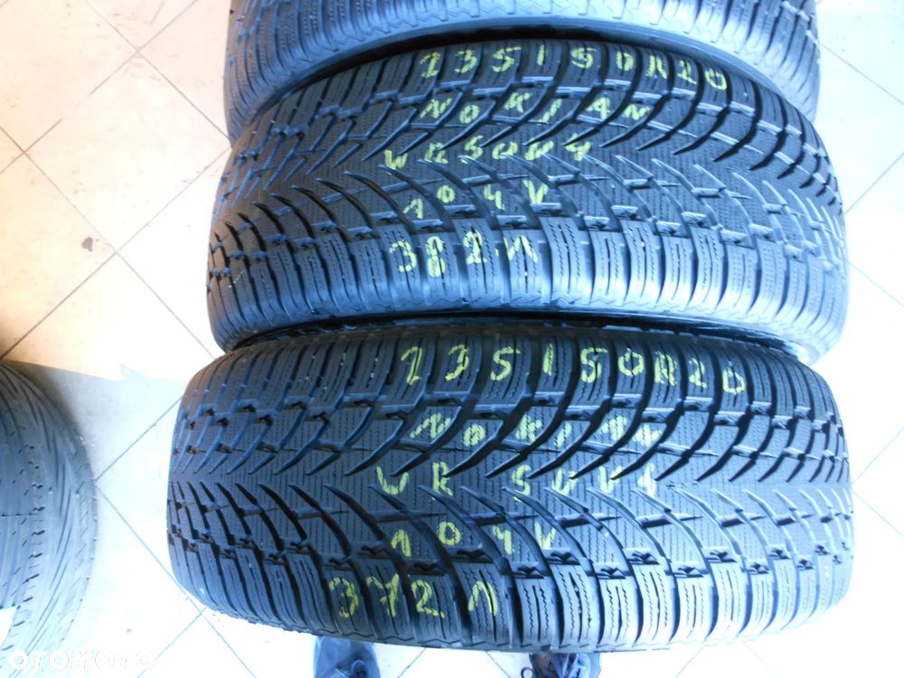 opony 235/50r20 nokian wr suv 4 2x7,2mm 2x6mm  zima komplet - 2