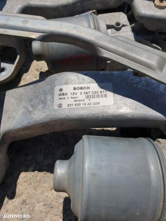 Ansamblu stergatoare mercedes s320 cdi s class w221 volan stanga - 2