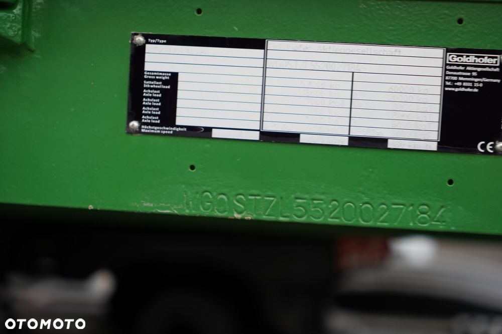 Goldhofer NISKOPODWOZIE / ROZCIĄGANA / LAWETA / 29 M / 5 OSI /  OSIE SKRĘTNE - 38