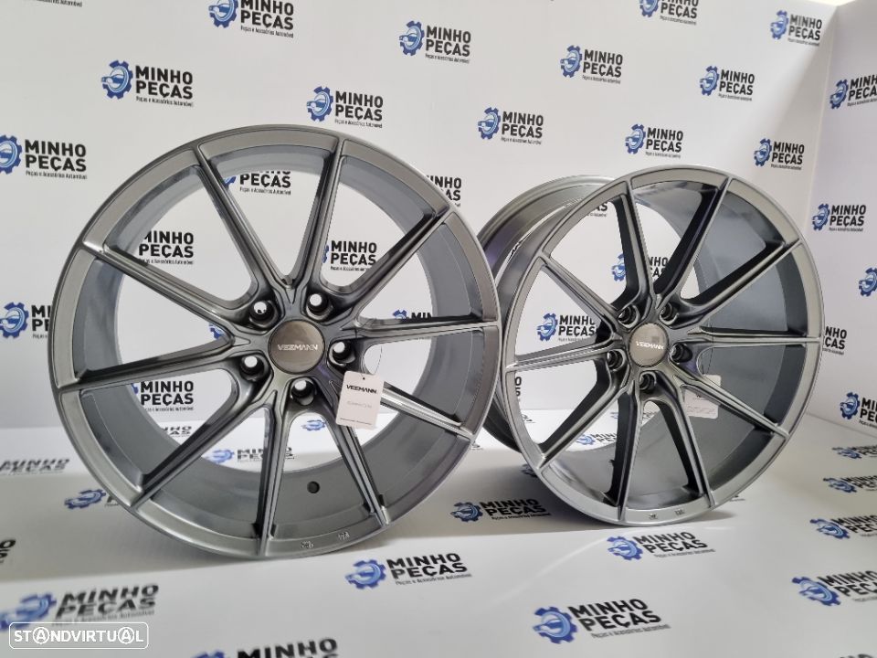 Jantes Veemann (V-FS48) em 19" (5x120) GunMetal - 2