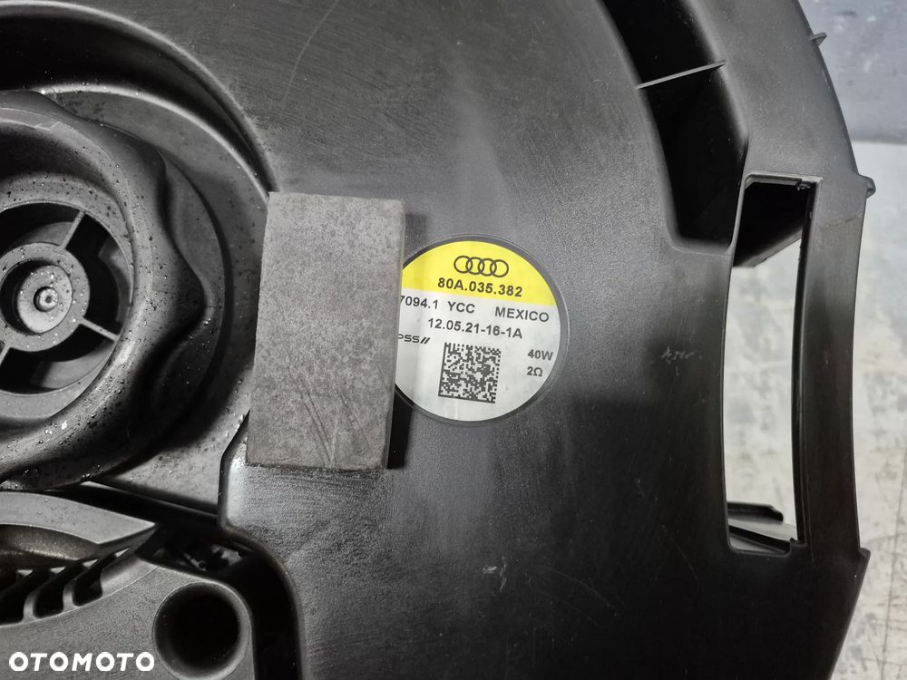 Subwoofer Głośnik Audi Q5 80A 80A035382 - 2