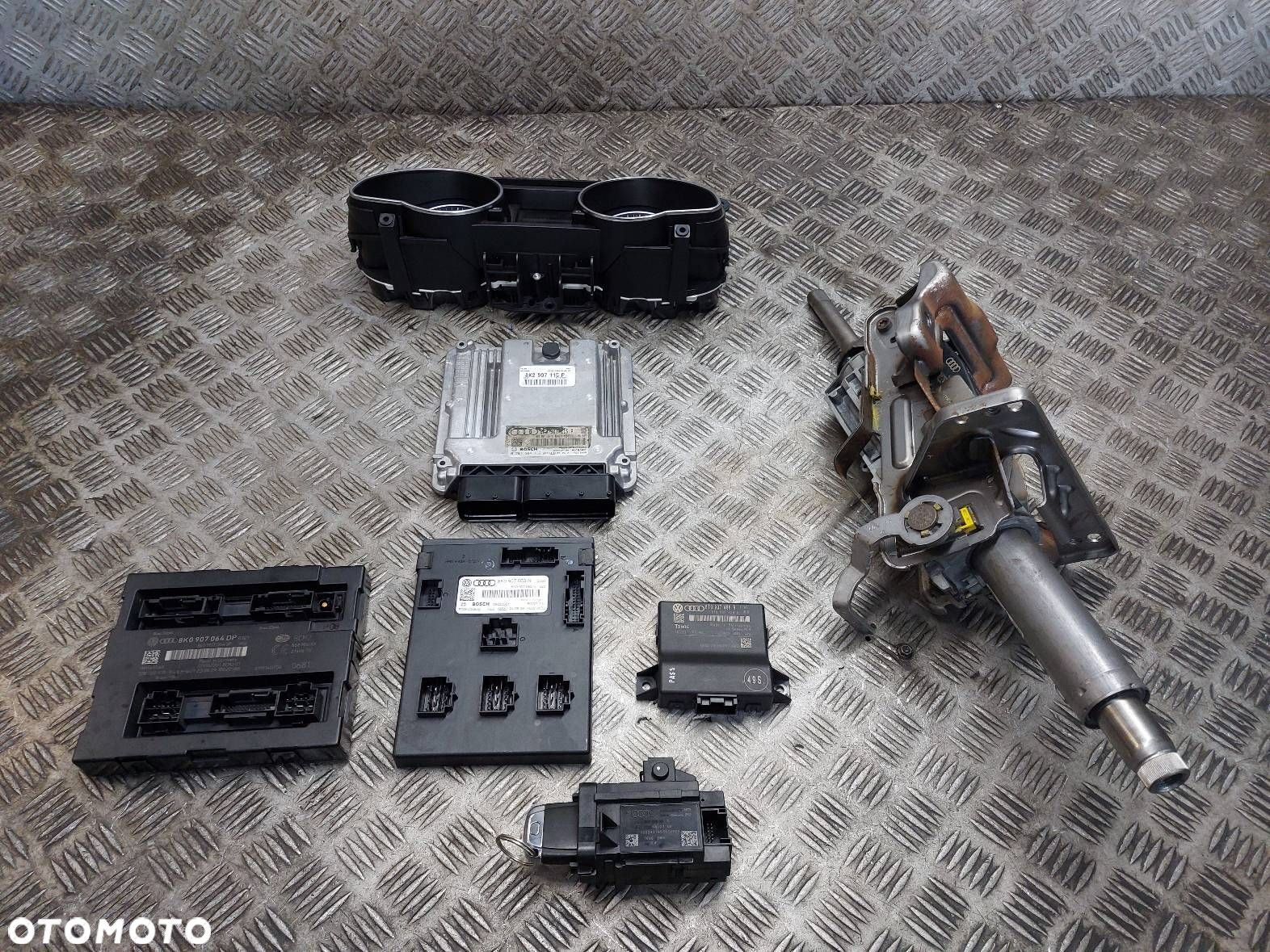 ZESTAW STARTOWY AUDI A5 8T 2.0 TFSI 8K2907115P 8K2907115D 8K0909131C - 1