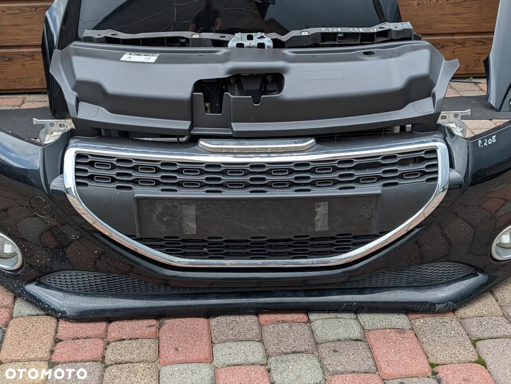 ZDERZAK PAS PRZEDNI MASKA BŁOTNIKI PRZÓD PEUGEOT 208 1.2 B 12'  KTV - 3