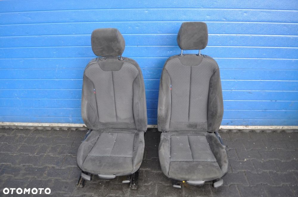 BMW F21 FOTELE KANAPA BOCZKI ALCANTARA M-PAKIET - 6