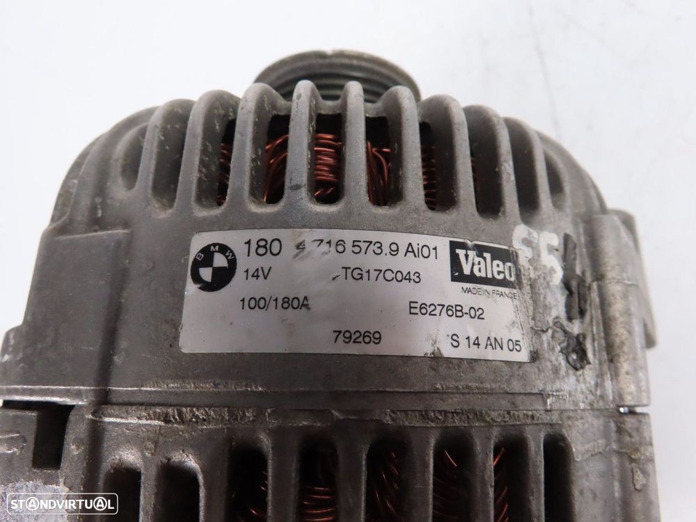 Alternador 180A Usado / Original BMW 5 (E60)/BMW 5 Touring (E61)/BMW X3 (E83)/BM... - 5