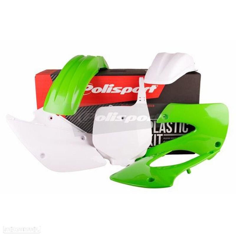 kit plasticos polisport kawasaki kx 85 - 1