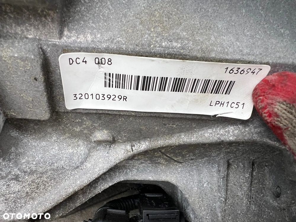 SKRZYNIA BIEGÓW AUTOMAT AUTOMATYCZNA STEROWNIK RENAULT CLIO IV KANGOO II III DC4008 DC4 008 SUPER STAN Z AUTA O PRZEBIEGU 37000km - 6