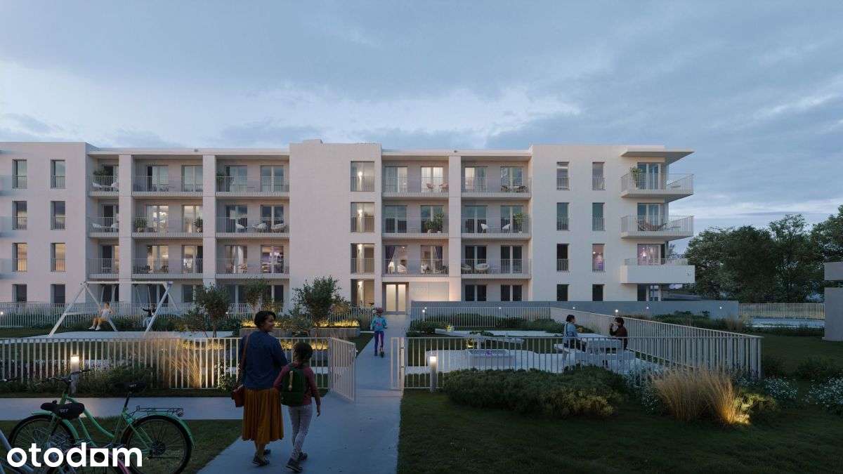 2-pokojowe mieszkanie 37m2 + balkon Bez Prowizji