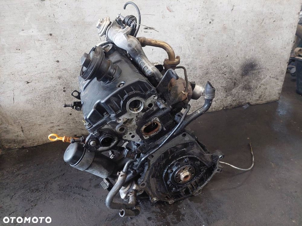 SILNIK DIESEL + POMPA WTRYSKI TURBO AUDI A3 8L 1.9 TDI ATD 038130073AJ - 5