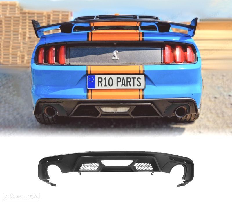 DIFUSOR FORD MUSTANG 15-17 LOOK GT500 - 1