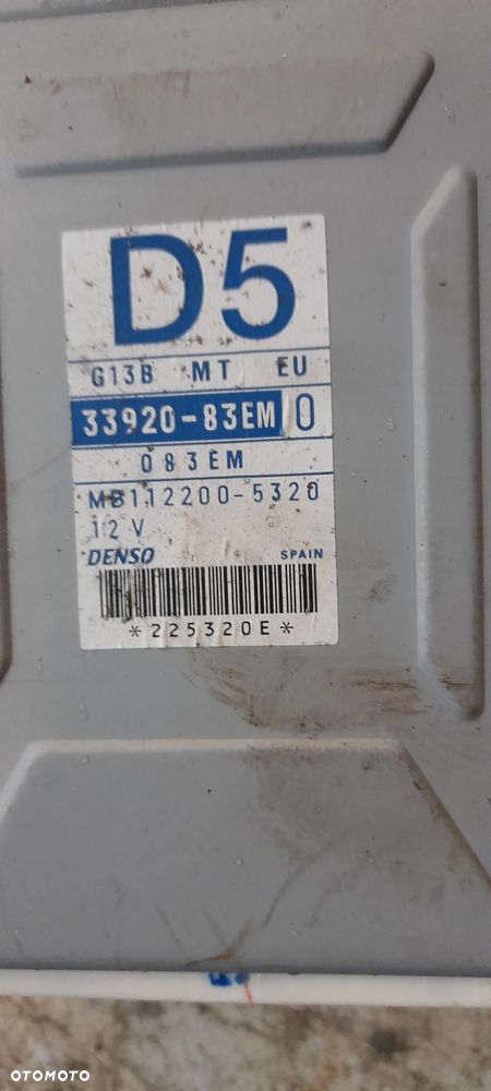 SUZUKI WAGON R+ KOMPUTER silnika  33920-83EM - 2