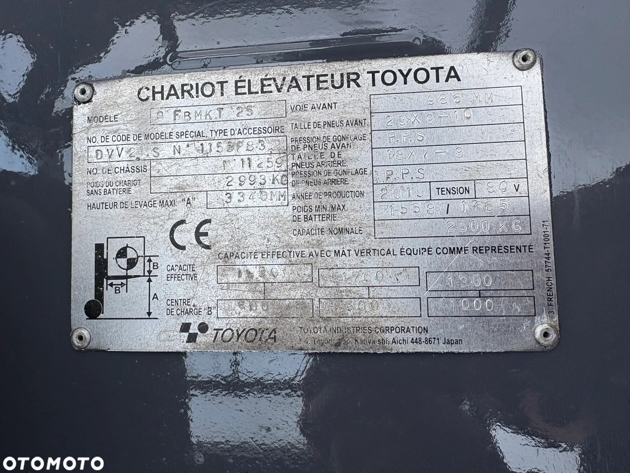 Toyota 8FBMKT25 - 34