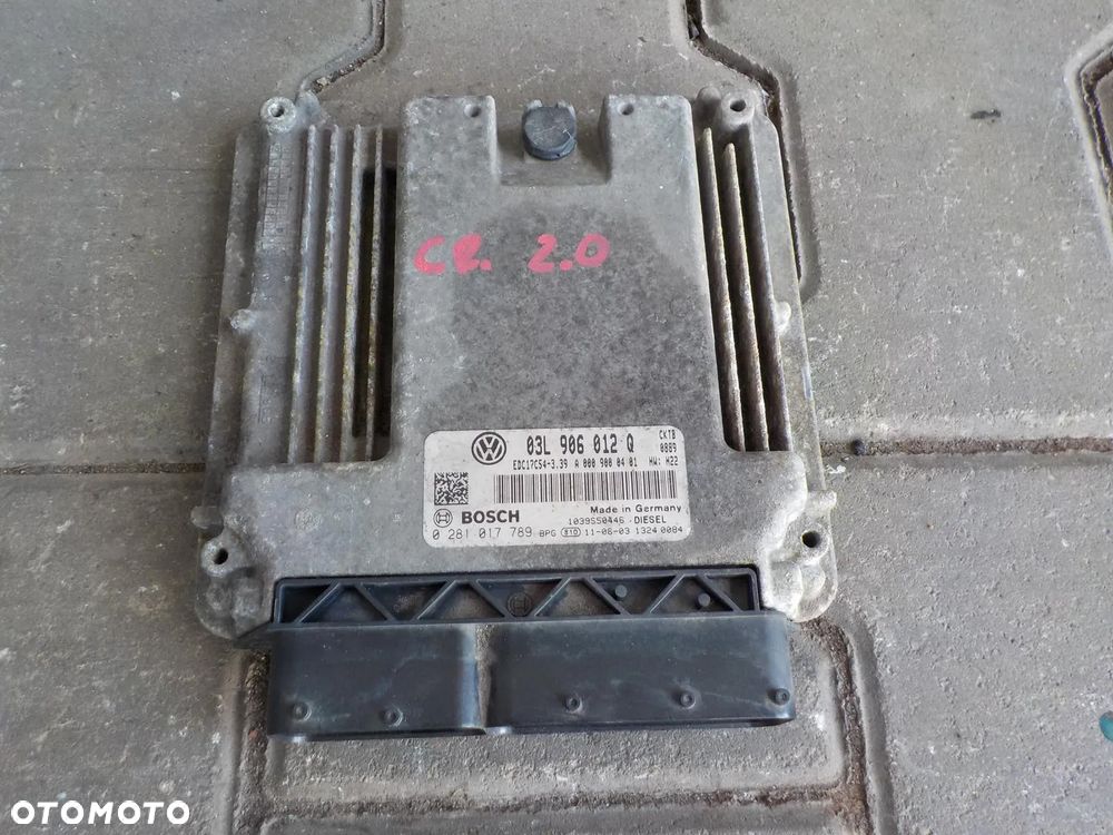 CRAFTER 2.0 TDI KOMPUTER STEROWNIK 03L906012Q
