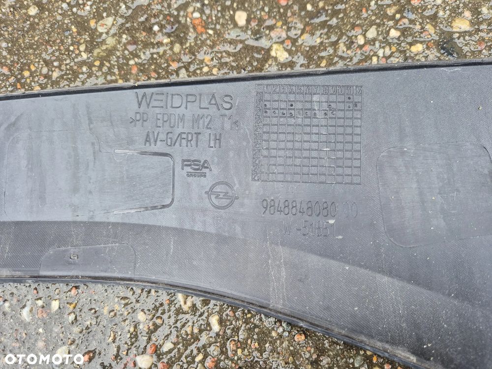 Opel Mokka II B 20- listwa nakładka drzwi przednie lewe - 6